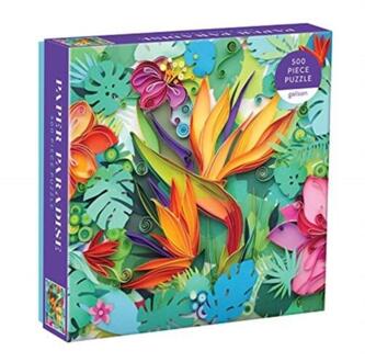 Paper Paradise 500 Piece Puzzle -  Galison (ISBN: 9780735362611)