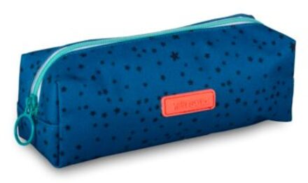 Paper salad - pennenzak vierkant raket blauw