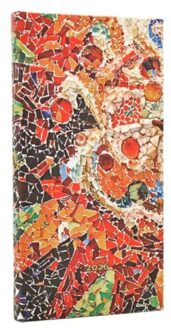 Paperblanks 2026 weekly planner gaudi's sun, 12 maanden, horizontaal, slim