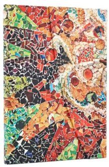 Paperblanks 2026 weekly planner gaudi's sun, 12 maanden, verticaal, midi