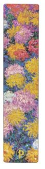 Paperblanks boekenlegger - monet's chrysanthemums