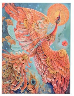 Paperblanks cahier, firebird, hardcover, formaat ultra 18 x 23 cm, blanco