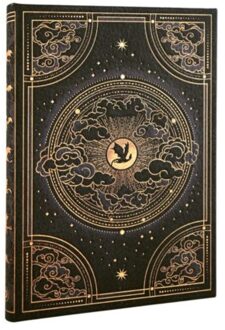 Paperblanks cahier fourth wing: shadows of navarre, hardcover, midi, gelinieerd