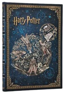 Paperblanks cahier, harry potter: legends of hogwarts, hardcover, midi, gelinieerd