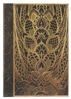 Paperblanks cahier, new york deco the chanin rise, hardcover, formaat midi 13 x 18 cm,