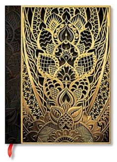 Paperblanks cahier, new york deco the chanin rise, hardcover, formaat ultra 18 x 23 cm, gelinieerd