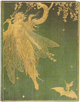 Paperblanks cahier, olive fairy, flexi softcover, formaat ultra 18 x 23 cm, gelinieerd