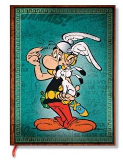 Paperblanks cahier, the adventures of asterix: asterix & obelix, hardcover, formaat ultra 18 x 23