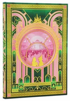 Paperblanks cahier, the magic of wicked, hardcover, midi, blanco