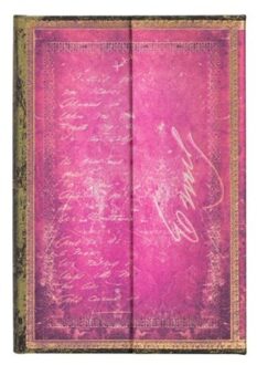 Paperblanks cahier, uitvoering emily dickinson, formaat 10 x 14 cm., gelinieerd