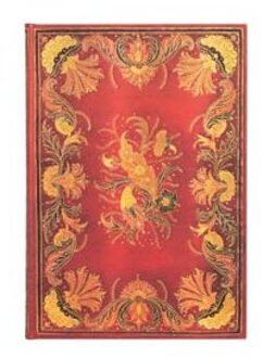 Paperblanks cahier, uitvoering fiammetta midi, formaat 13 x 18 cm., gelinieerd