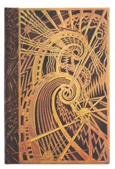 Paperblanks cahier, uitvoering the chanin spiral mini, formaat 9,5 x 14 cm., gelinieerd