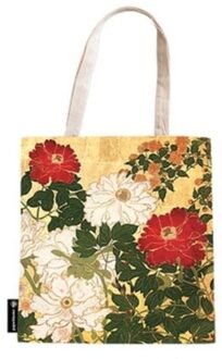 Paperblanks canvas tas met rits - rinpa florals natsu