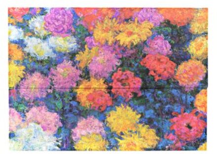 Paperblanks documentenmap, formaat 32 x 23 cm - monet's chrysanthemums