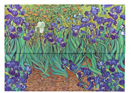 Paperblanks documentenmap, formaat 32 x 23 cm - van gogh's irises