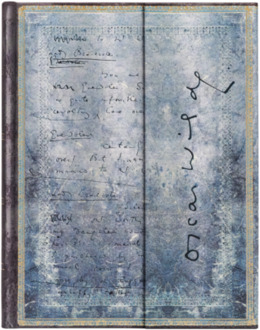 Paperblanks flexis cahier, shakespeare’s library first folio, formaat midi, blanco