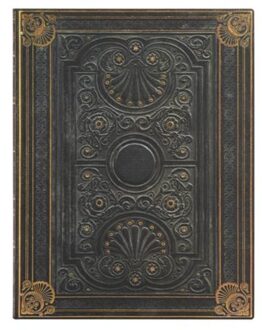 Paperblanks flexis cahier, uitvoering nocturnelle ultra, formaat 18 x 23 cm., gelinieerd