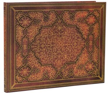 Paperblanks gastenboek, pacifica iron horse, hardcover, formaat 23 x 18 cm, gelinieerd