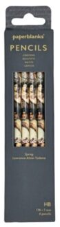Paperblanks hb potlood, spring, set van 4