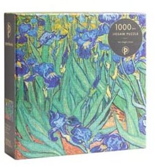 Paperblanks jigsaw puzzel, uitvoering van gogh's irises, à 1000 stukjes