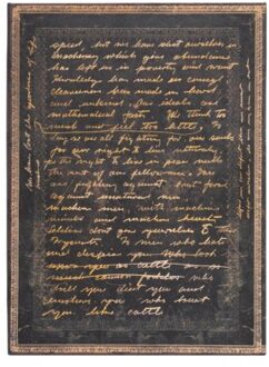 Paperblanks manuscript box, formaat 31.5 x 23.5 cm., uitvoering celebrating charlie chaplin