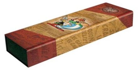 Paperblanks pencil case, formaat 22 x 3 x 6,5 cm, the adventures of asterix: asterix & obelix