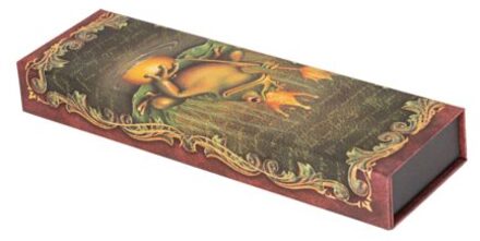 Paperblanks pencil case, formaat 22 x 3 x 6,5 cm - the brothers grimm frog prince