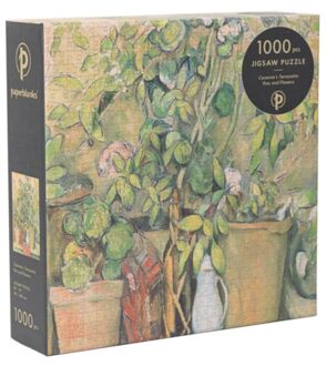 Paperblanks puzzel 1000 stukjes - cezanne's terracotta plants and flowers