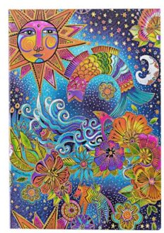 Paperblanks schetsboek, celestial magic, hardcover, formaat grande 20,5 x 30 cm, blanco