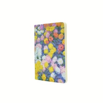 Paperblanks schrift, monet’s chrysanthemums, formaat a5, blanco