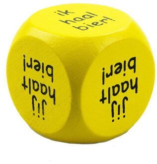 paperdreams Bierspel dobbelsteen Wie haalt bier - dobbelstenen - drankspel / bierfeest - funcadeau