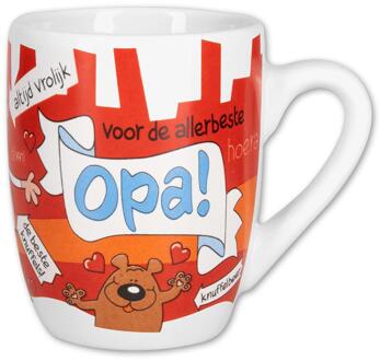 paperdreams Cartoonmok Opa 2 wit