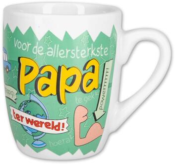 paperdreams Cartoonmok Papa 2 wit