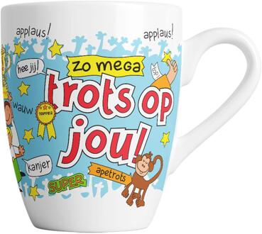 paperdreams Cartoonmok Trots op jou wit