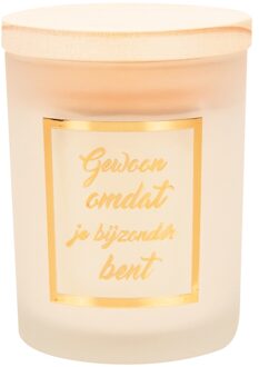 paperdreams Geurkaars klein goud/wit - Bijzonder