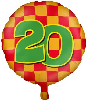 paperdreams Happy Folie Ballon - 20 Jaar multi