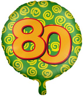 paperdreams Happy Folie Ballon - 80 Jaar multi