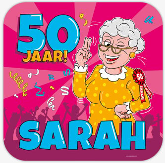 paperdreams Huldeschild - Sarah cartoon Multikleur