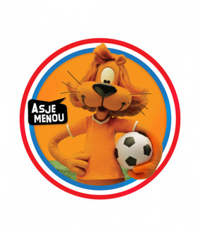 paperdreams Loeki de Leeuw bierviltjes 6 stuks Asjemenou oranje - Bierfiltjes