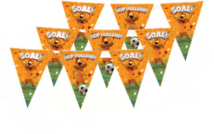 paperdreams Loeki de Leeuw Hup Holland vlaggenlijn 3x oranje 10 meter