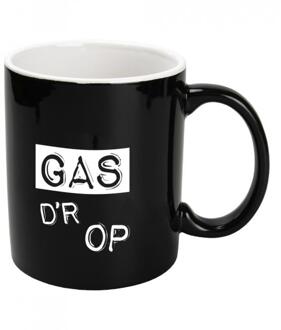 paperdreams Mug - Gas d'r op 400ml zwart