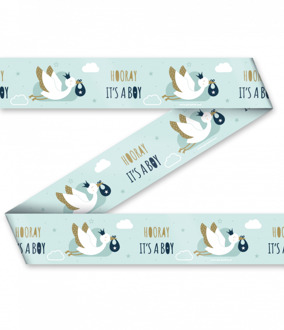 paperdreams Party Tape - Newborn Baby Boy blauw