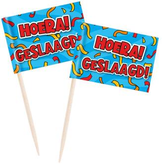 paperdreams Prikkers - Geslaagd cartoon blauw