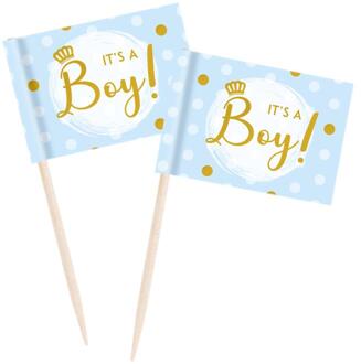 paperdreams Prikkers - It's a boy blauw