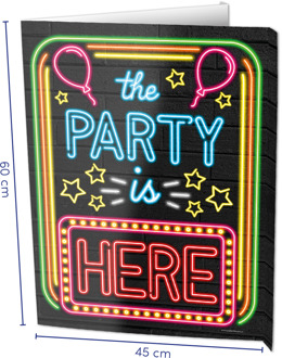 paperdreams Raambord The party is here 60cm