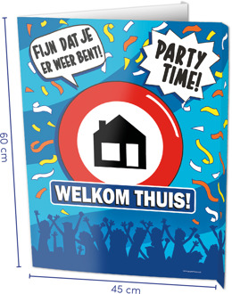 paperdreams Raambord Welkom thuis 60cm