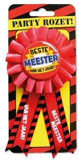 paperdreams Rozet beste meester Multikleur