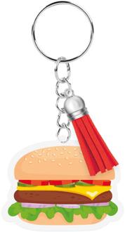 paperdreams Sleutelhanger- Hamburger multi