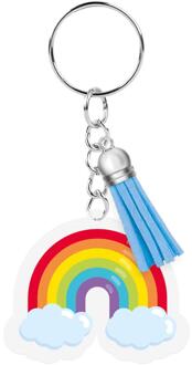 paperdreams Sleutelhanger- Regenboog multi