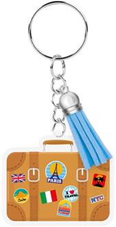 paperdreams Sleutelhanger- Reiskoffer multi